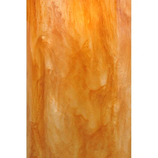 2nd Ave Lighting Cilindro 8" 1-Light E26 Base Amber Swirl Timeless Bronze Pendant Light
