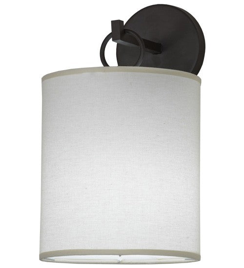 2nd Ave Lighting Cilindro 8" Campbell Wall Sconce With Oil Rubbed Bronze Finish