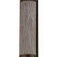 2nd Ave Lighting Cilindro 8" Wall Sconce in French Bronze Finish