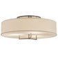 2nd Ave Lighting Cilindro Bahn 36" Flushmount in Metallic Bronze Finish