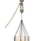 2nd Ave Lighting Cilindro Bartlett 36" Inverted Pendant in Wrought Iron Finish