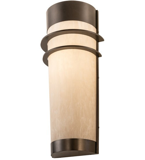 2nd Ave Lighting Cilindro Cityplace 16" Wall Sconce in Oil Rubbed Bronze Finish