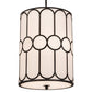 2nd Ave Lighting Cilindro Homer 30" Wide 6 Light Pendant in Textured Black Finish