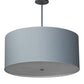 2nd Ave Lighting Cipriana 6" Textrene Pendant in Extreme Chrome Finish