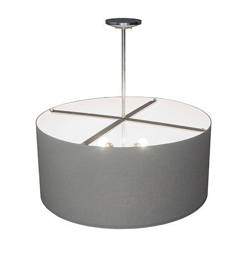 2nd Ave Lighting Cipriana 6" Textrene Pendant in Extreme Chrome Finish