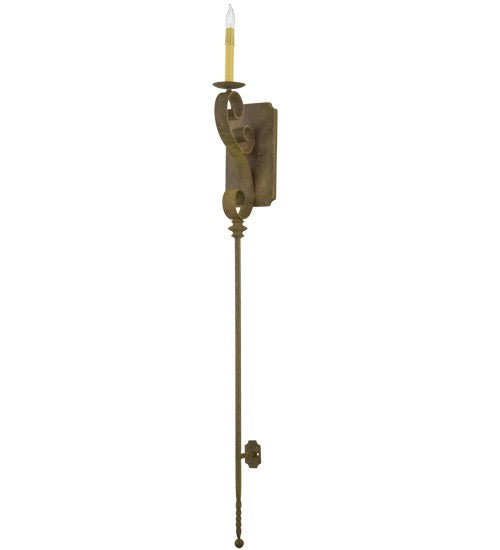 2nd Ave Lighting Cipriana 6" Wall Sconce In Organic Rust Finish