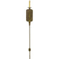 2nd Ave Lighting Cipriana 6" Wall Sconce In Organic Rust Finish