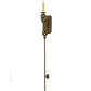 2nd Ave Lighting Cipriana 6" Wall Sconce In Organic Rust Finish