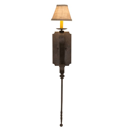 2nd Ave Lighting Cipriana 6" Wall Sconce in Gilded Tobacco Finish