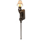2nd Ave Lighting Cipriana 6" Wall Sconce in Gilded Tobacco Finish
