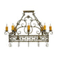 2nd Ave Lighting Cira 40" Long Oblong Pot Rack in Corinth Finish