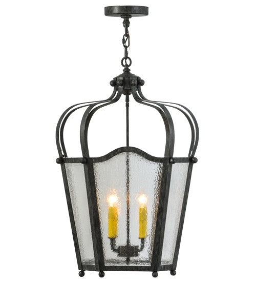 2nd Ave Lighting Citadel 22" Wide 4 LT Pendant in Antique Iron Gate Finissh