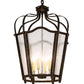 2nd Ave Lighting Citadel 22" Wide 4 LT Pendant in Golden Bronze Finish