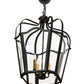 2nd Ave Lighting Citadel 22" Wide 4 LT Pendant in Old Iron Finish