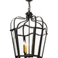 2nd Ave Lighting Citadel 22" Wide 4 LT Pendant in Old Iron Finish