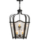 2nd Ave Lighting Citadel 22" Wide 8 LT Pendant in Textured Black Finish