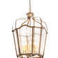 2nd Ave Lighting Citadel 22" Wide 8 Light Pendant in Metallic Brown Finish