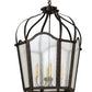 2nd Ave Lighting Citadel 32" Wide 6 LT Pendant in Golden Bronze Finish