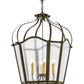 2nd Ave Lighting Citadel 32" Wide 6 LT Pendant in Organic Rust Finish