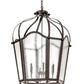 2nd Ave Lighting Citadel 32" Wide 6 Light Pendant in Golden Bronze Finish