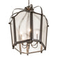 2nd Ave Lighting Citadel 32" Wide 6 Light Pendant in Golden Bronze Finish