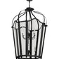2nd Ave Lighting Citadel 33" Wide 10 LT Pendant in Textured Black