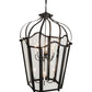 2nd Ave Lighting Citadel 33" Wide 10 LT Pendant in Textured Black