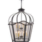 2nd Ave Lighting Citadel 33" Wide 10 LT Pendant in Textured Black Finish