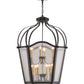 2nd Ave Lighting Citadel 33" Wide 10 LT Pendant in Textured Black Finish
