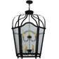 2nd Ave Lighting Citadel 34" Wide 12 Light Pendant in Blackwash Finish