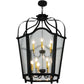 2nd Ave Lighting Citadel 34" Wide 12 Light Pendant in Blackwash Finish