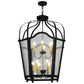 2nd Ave Lighting Citadel 34" Wide 12 Light Pendant in Blackwash Finish