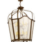 2nd Ave Lighting Citadel 34" Wide 12 Light Pendant in Classic Rust Finish