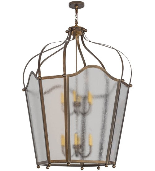 2nd Ave Lighting Citadel 42" Wide 12 LT Pendant in Antique Copper