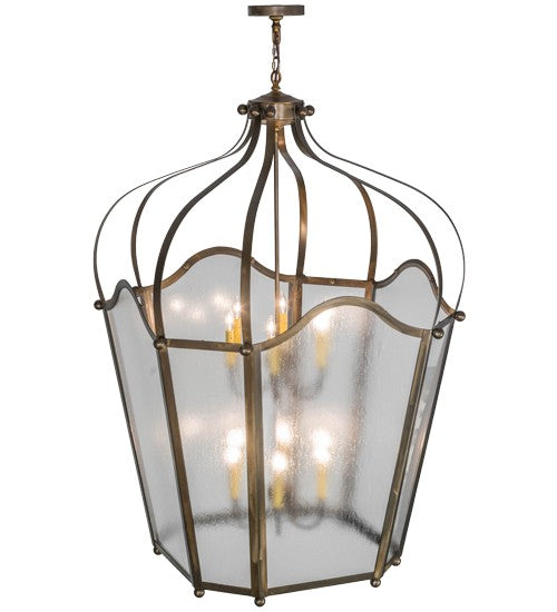 2nd Ave Lighting Citadel 42" Wide 12 LT Pendant in Antique Copper