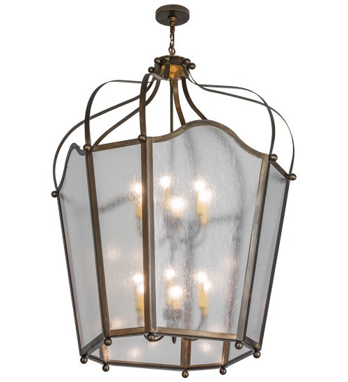 2nd Ave Lighting Citadel 42" Wide 12 LT Pendant in Antique Copper