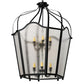 2nd Ave Lighting Citadel 42" Wide 12 LT Pendant in Textured Black Finish