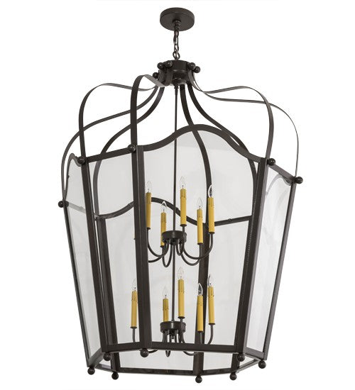 2nd Ave Lighting Citadel 42" Wide 12 LT Pendant in Timeless Bronze Finish