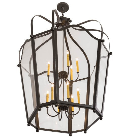 2nd Ave Lighting Citadel 42" Wide 12 LT Pendant in Timeless Bronze Finish