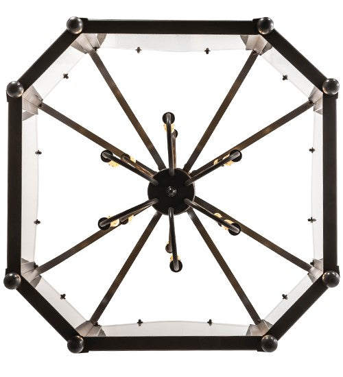 2nd Ave Lighting Citadel 42" Wide 12 LT Pendant in Timeless Bronze Finish