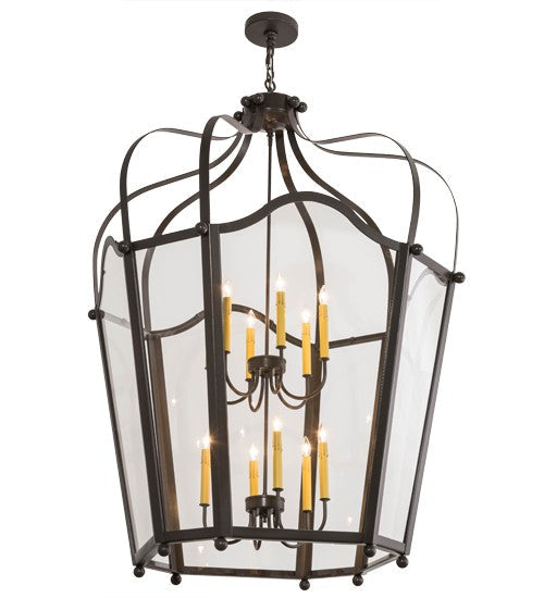 2nd Ave Lighting Citadel 42" Wide 12 LT Pendant in Timeless Bronze Finish