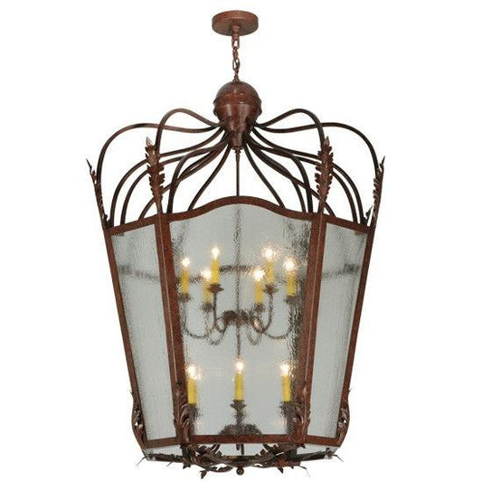 2nd Ave Lighting Citadel 43" Wide 12 LT Pendant in Rusty Nail Finish