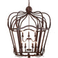 2nd Ave Lighting Citadel 43" Wide 12 Light Pendant in Textured Rusty Nail Finish