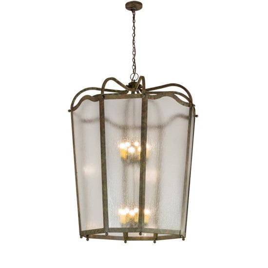 2nd Ave Lighting Citadel 46" Wide 16 Light Pendant in Organic Rust Finish