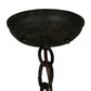 2nd Ave Lighting Clarabella 8" Pendant in Coffee Bean Finish
