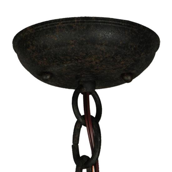 2nd Ave Lighting Clarabella 8" Pendant in Coffee Bean Finish