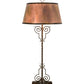 2nd Ave Lighting Clarice 72" Floor Lamp in Light Burnished Antique Copper