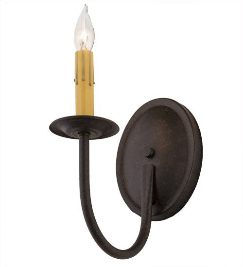 2nd Ave Lighting Classic 5" Wall Sconce in Chestnut Finish