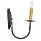 2nd Ave Lighting Classic 5" Wall Sconce in Chestnut Finish