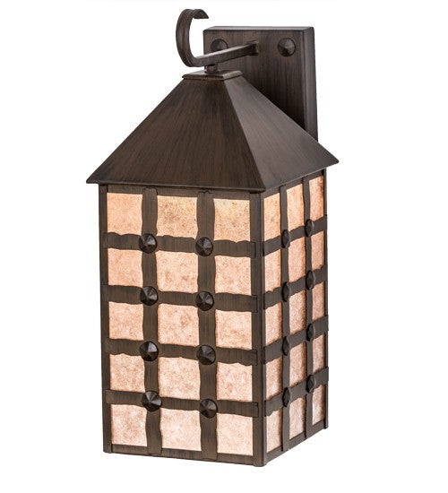 2nd Ave Lighting Clavos 10" Wall Sconce in Classic Rust Finish